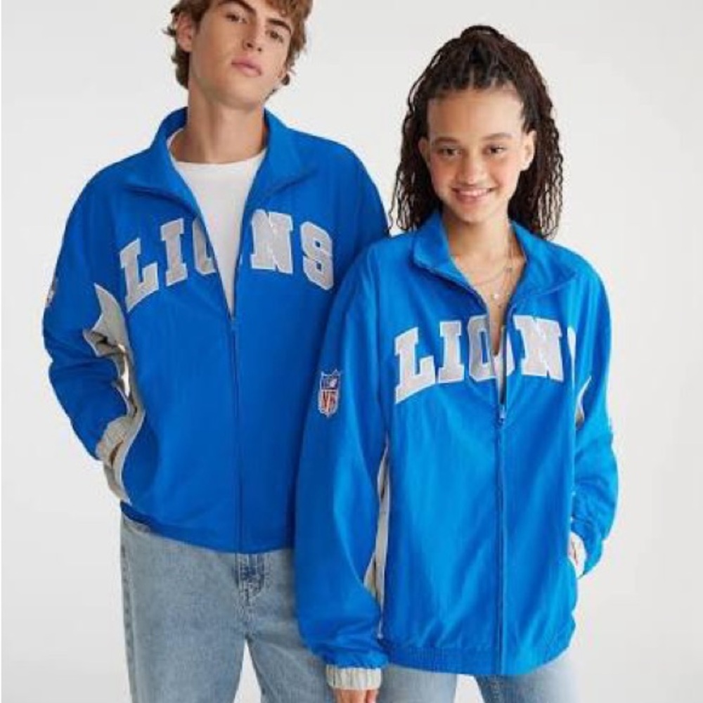 LIONS Zip-Up Track Jacket - L (NWT)